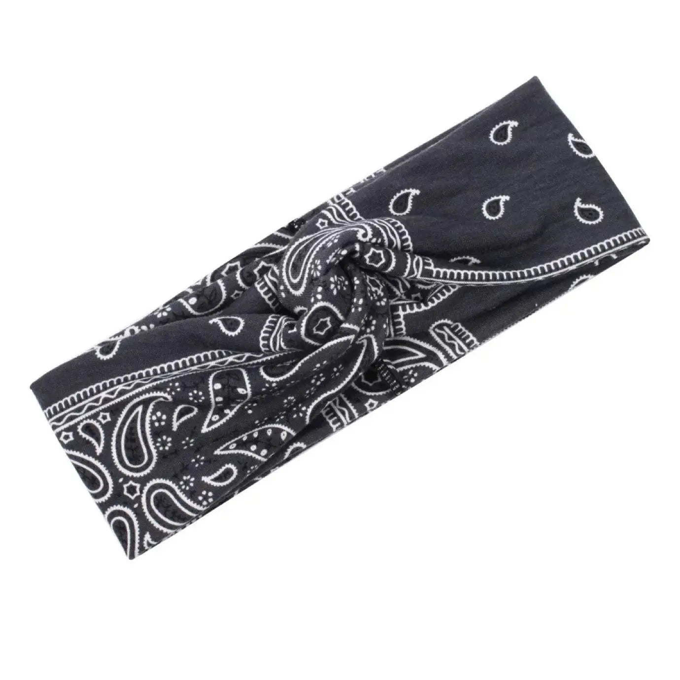 2022 Floral Print Twist Head Bands for Women Bohemian Turban Headwrap Cotton Yoga Headband Hair Accessories Bandana Bandage