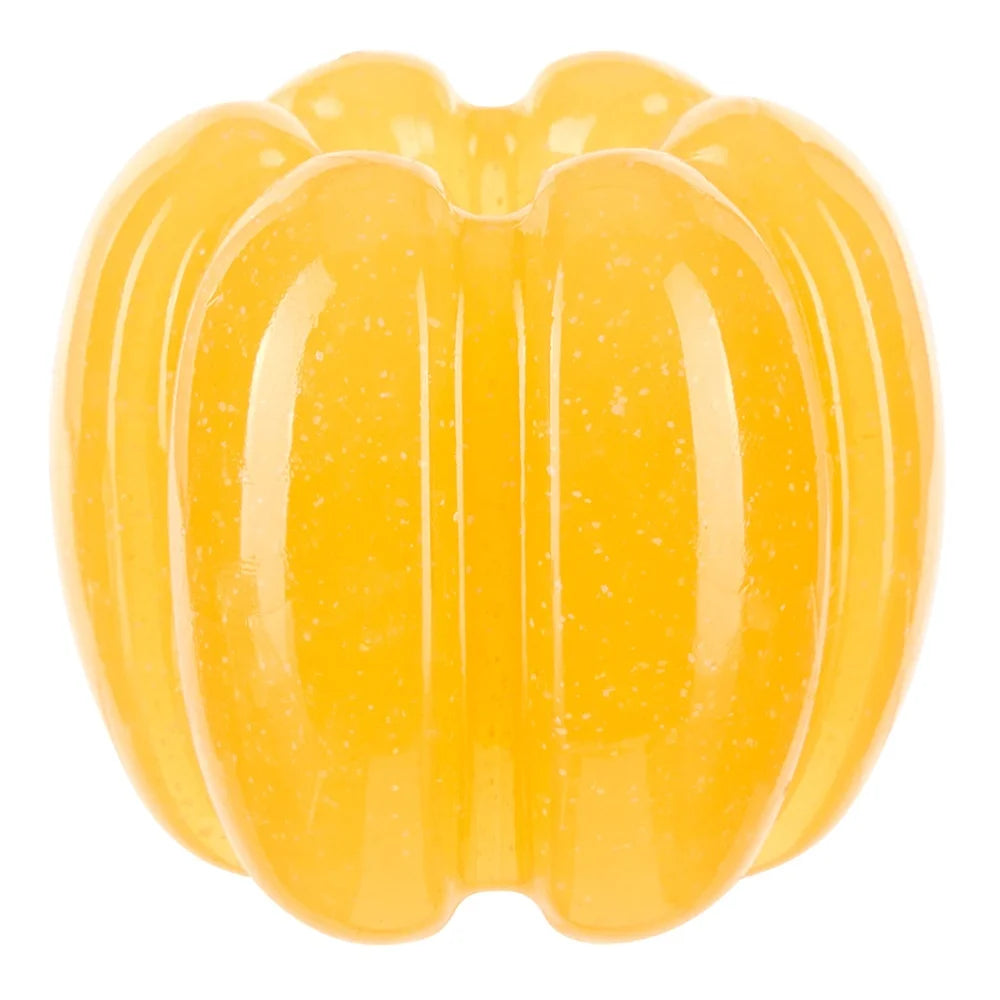 Orange Crush Super Chewer Dog Toy Rip Reveal Treat Holder Plush Rubber Durable Chewable Fun Interactive Medium Dogs