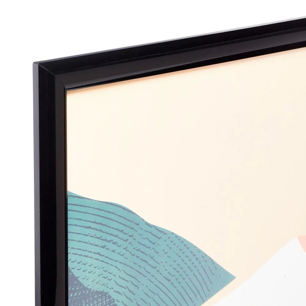 20x30 Rounded Poster Frame Art Prints Photos Lightweight Black Frame Vertical Horizontal Display Gallery Wall Decor