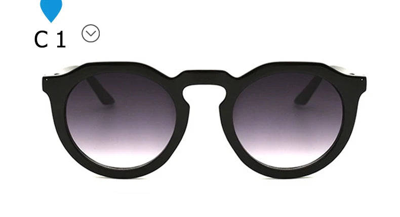 SORVINO Retro Round Cat Eye Sunglasses Women Luxury Brand 90s Designer Orange Pink Mirror Circle Cateye Sun Glasses Shades SP326