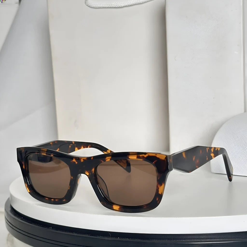 Sunglasses Women Stylish Tortoiseshell Frame Pink Lenses UV Protection Fashion Trendy Outdoor Summer Beach Driving Chic Retro