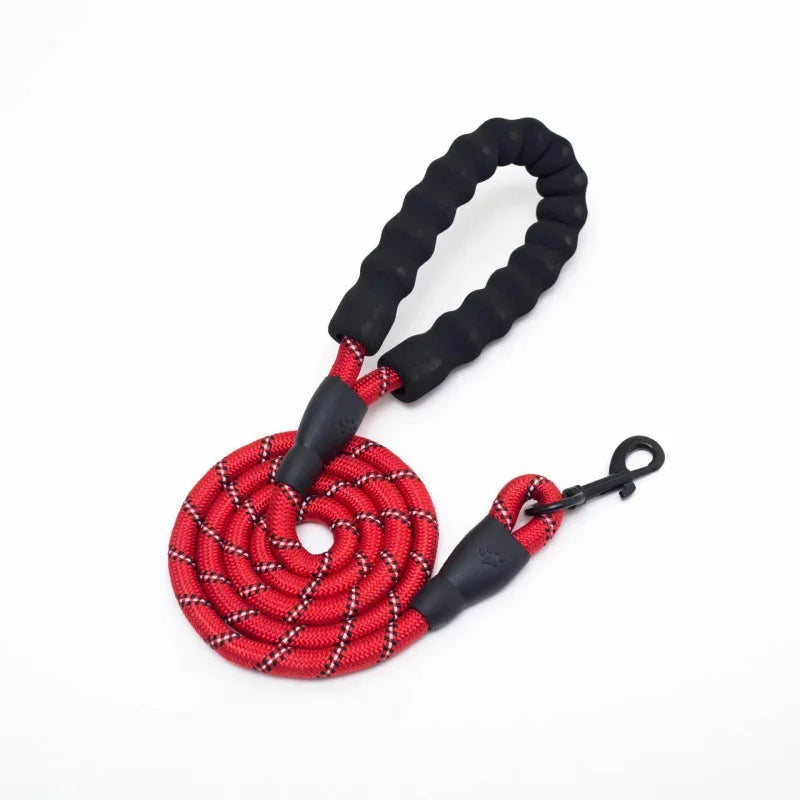 OUWO Durable 150cm Dog Leash Chain Pet Leashes For Small Medium Large Dog Leash Drag Pull Tow Walk Dog