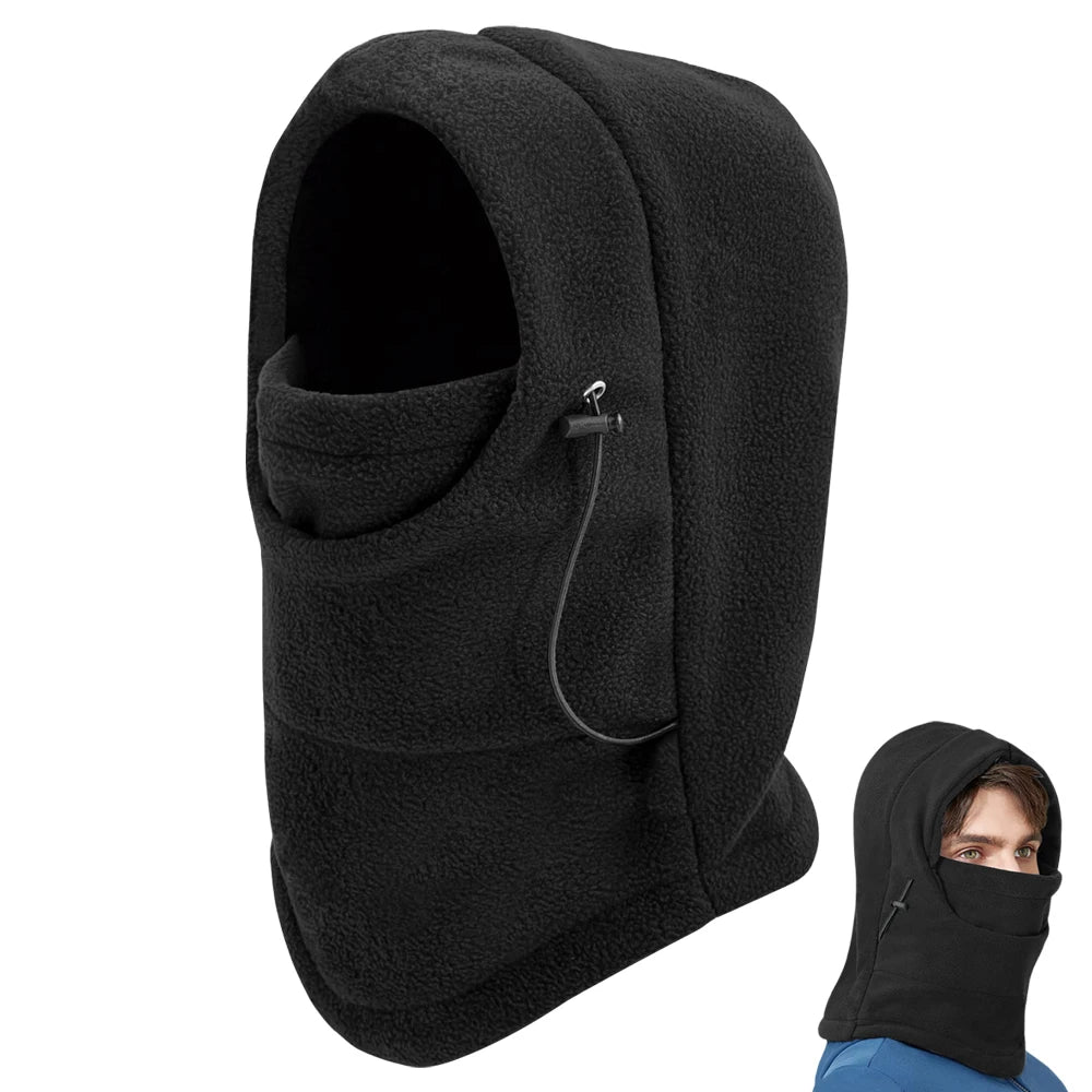 Winter Balaclava Cycling Caps for Men Women Motorcycle Bandanas Thermal Hats Hiking Scarves Ski Face Mask Neck Warmer